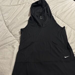 Nike Black Hooded dress